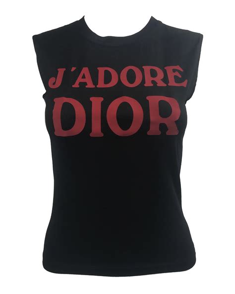 j'adore dior shirt|j'adore dior top vintage.